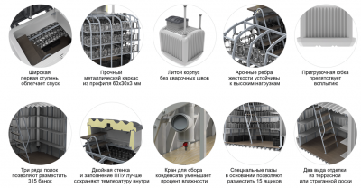 Погреб Rostok 8000 СТАНДАРТ в Петушках